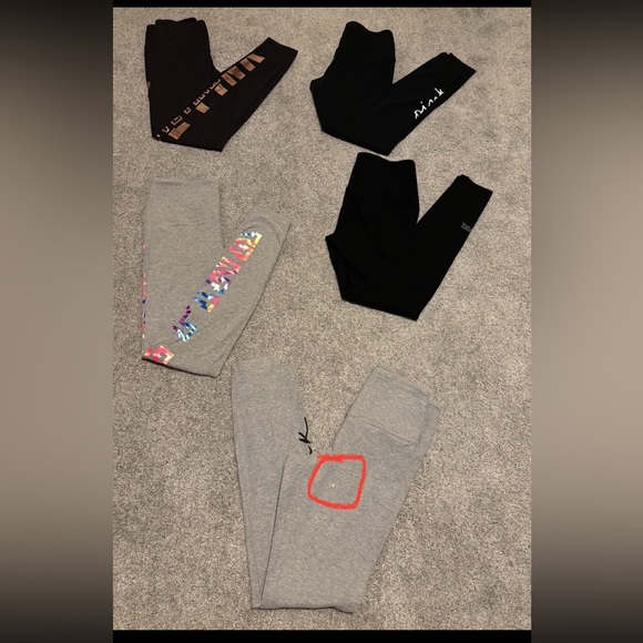 Victoria's Secret Black and Gray Legging’s Bundle of 5 All Size S. - Picture 4 of 4